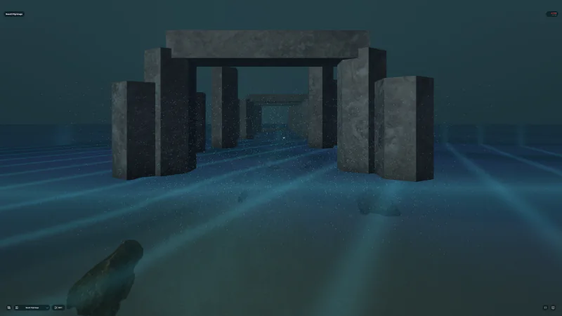 Kamilovision visualization: Basalt Pilgrimage