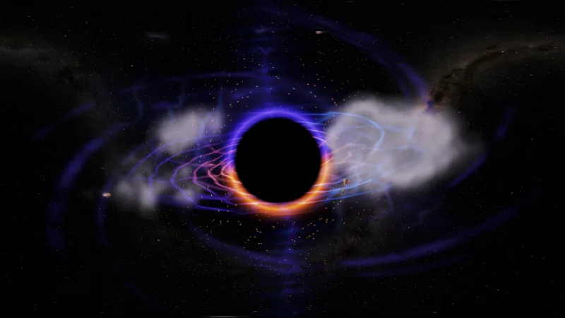 Kamilovision visualization: Black Hole Disco