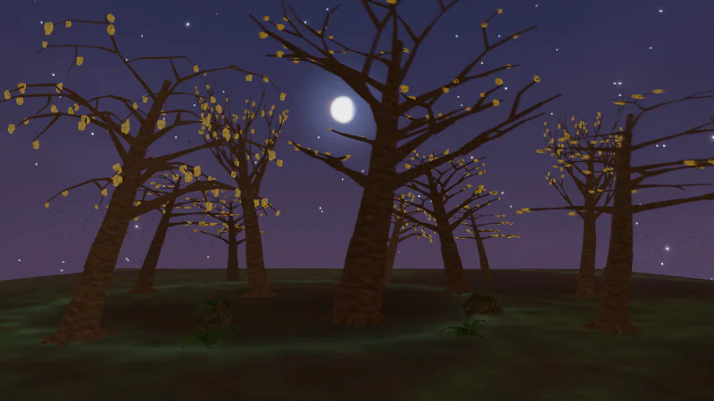 Kamilovision visualization: Forest Vibes