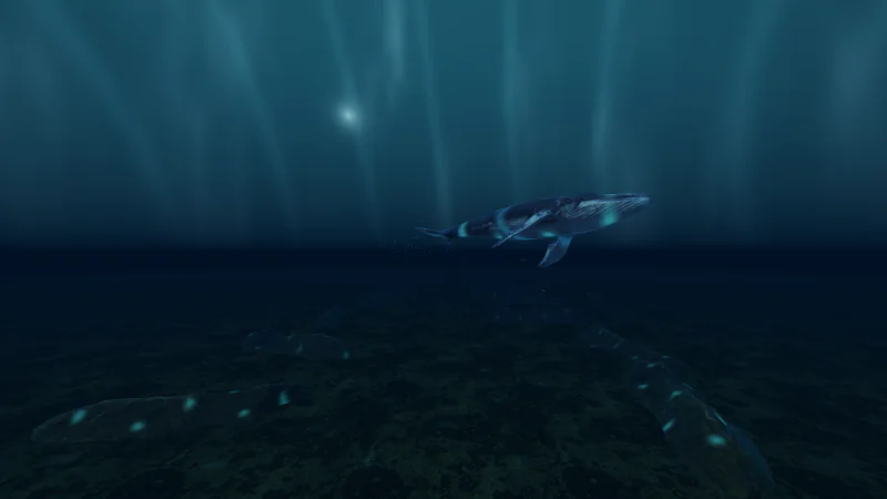 Kamilovision visualization: Moonwake