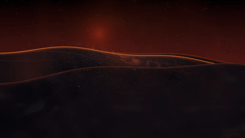 Kamilovision visualization: Obsidian Expanse