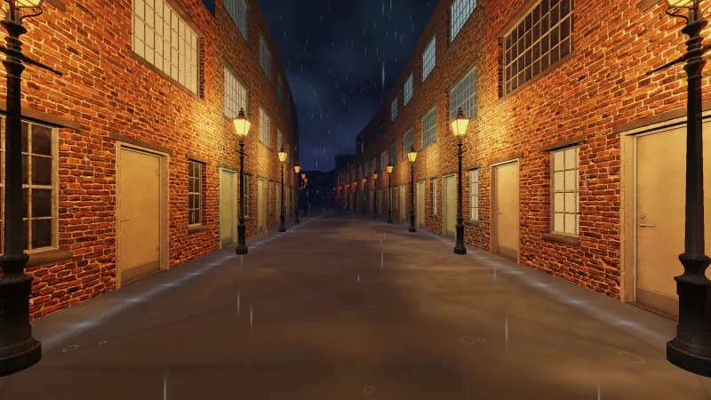 Kamilovision visualization: Rainlight Passage