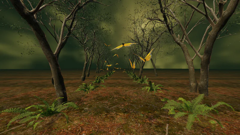 Kamilovision visualization: Silk Migration